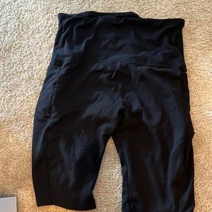 Maternity bike shorts